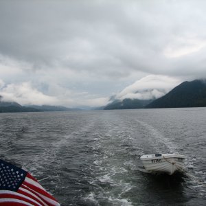 Along Inside Passage BC