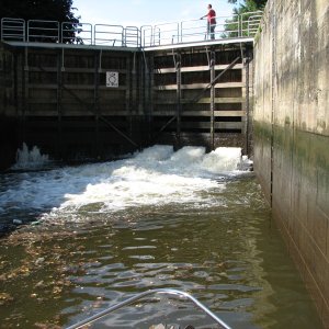 Filling Lock Muskingum R Ohio
