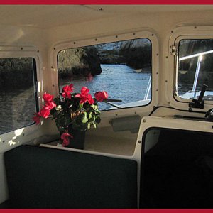 (Smuttynose) I Never Travel w/o flowers on board.