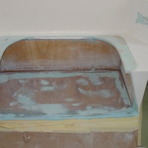 Fill and shape with 3M filler