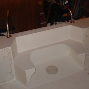 Completed project.  Just add bait tank or seat.
