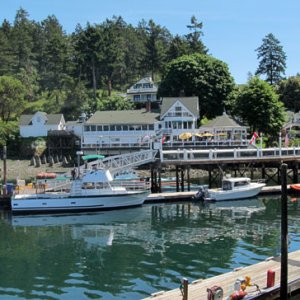 View of the Madrona Grille