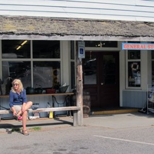 a trip to the mall on Shaw Island