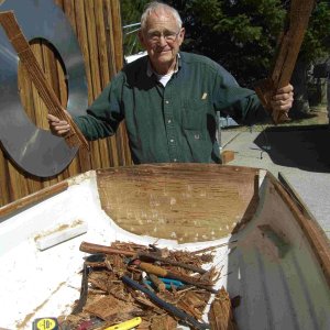 Rotten Minto transom