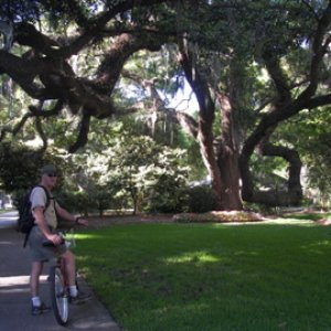 biking St Simons, Ga
