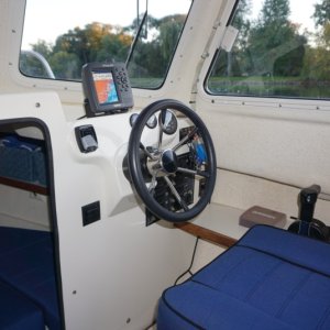 Garmin GPS with fish finder