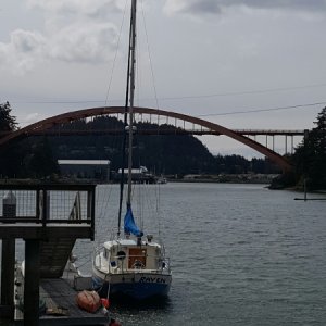 The Rainbow bridge.