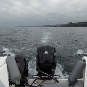 Leaving Edmonds Saturday morning, to begin the first 2-hours of break-in.