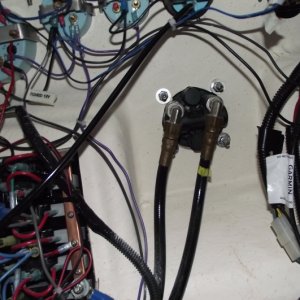 Back of Helm pump (Steering) before autopilot