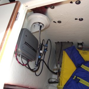 ACU100, EV1 & Pump, under helm seat