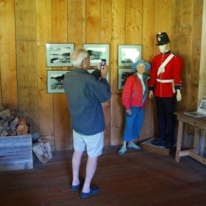 Bill and El, English Camp, San Juan Island