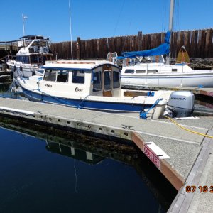 Langley Marina where we will stay Thursday and Friday nights.