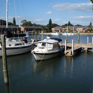 small marina  in Tampa Bay