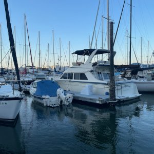 This view made all of guests chuckle as we walked to the boat.