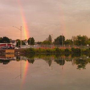 Rainbow at Whitehall