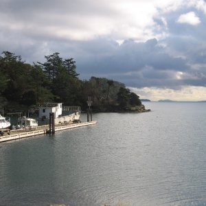 Fossil Bay looking east