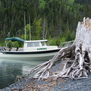 (Waterball) Kenai Lake 05\' Camping Boat Beached