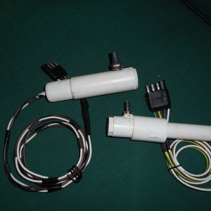 The trailer connectors certainly aren't rust proof, but are sealed, and made for the weather and as I keep them WD40ed, and stored inside the boat, they have worked well.  Probably will never need a spare, but they were cheap and easy to make, so...