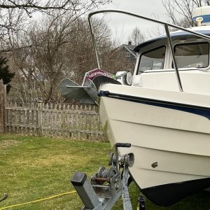 Alternate view of roller installed