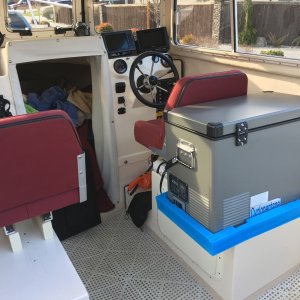 Fridge/freezer ready for use