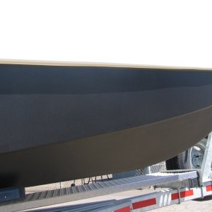Close up of 'bottom paint'