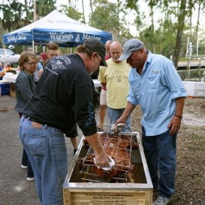 Out comes the pig