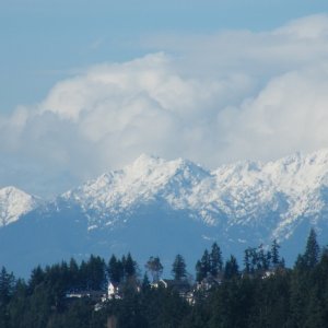 Olympic Mountains 1/20/10