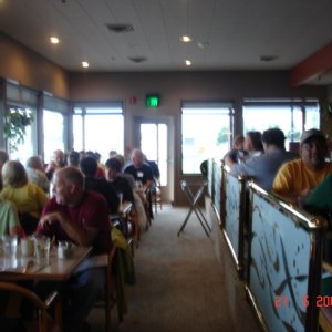 Bayside Cafe Sunday morning