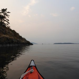 Paddling along the E side of Saddlebag islands