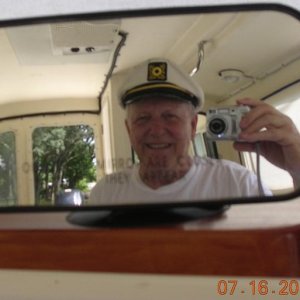 Me happy with my mirror