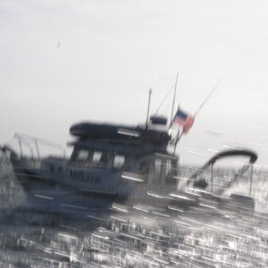 Valkyrie running free in the Atlantic off Beaufort, NC