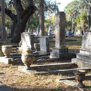 Interesting cemetery in town.