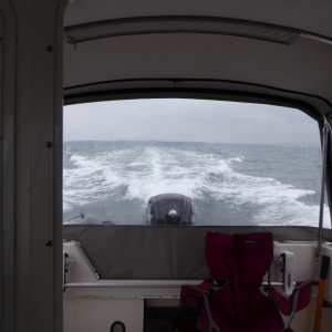 Heading across the bay