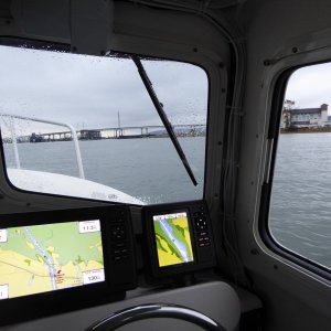 Funny thing was there was virtually no wind back at Twin Bridges while it was blowing a steady 15-20 mph in Anacortes just 6 nm away.