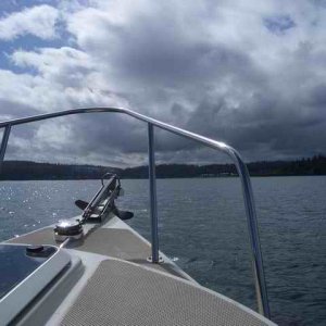 20070325 - 10 Poulsbo C-Dory Gathering - Coming into Port Ludlow