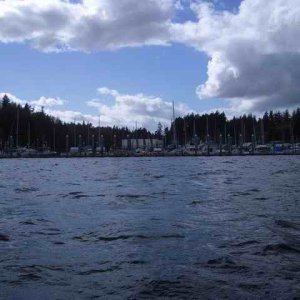 20070325 - 16 Poulsbo C-Dory Gathering - Leaving Port Ludlow