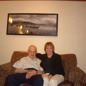 20070528 - 06 Visiting Family in Montana - Amy & Grandpa