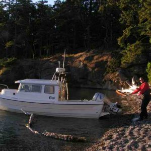 20070629 - 04 Camping on Patos Island San Juans