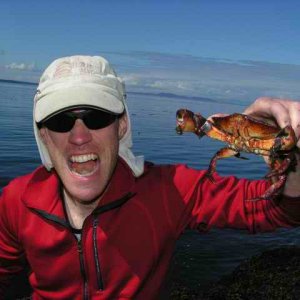 20070629 - 06 Camping on Patos Island San Juans - Yes...he is crazy like me