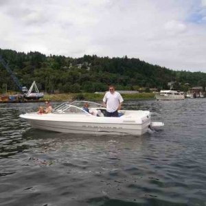 20070715 - 01 Boating with Friends on Willamette River