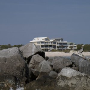 St. George Island from the fishboat