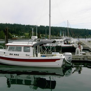 (Lynn Marie) Da new DaNag with dad sitting guard