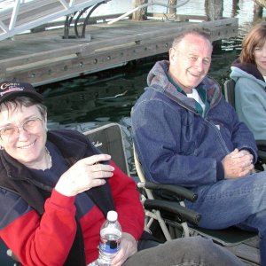 (Pat Anderson) Ruth and Joe (R-Matey), Dana (Da Nag)