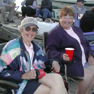 (Pat Anderson)  Lois (Why Knot) and Patty (Daydream)