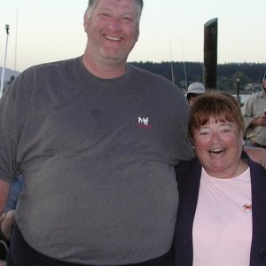 (Pat Anderson)  Patty (Daydream) with Unknown Giant)