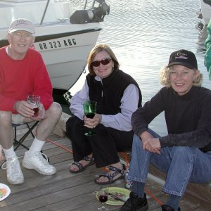 (Pat Anderson) Joni, center (Misbehavin'), Bill and Evelyn (Brave heart)