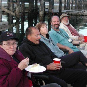 (Pat Anderson) Ruth (R-Matey), Jon (C-Lou), Dana, Bill & Bob (Da Nag)