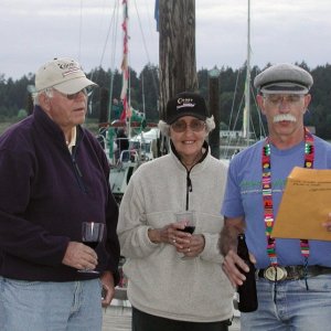 (Pat Anderson) Wade, Lois, Rev Dave Christenting Why Knot
