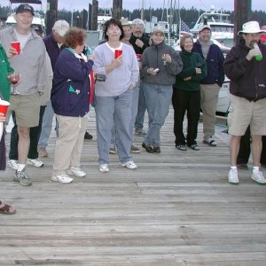 (Pat Anderson) C-Brats Enjoying the Christenings