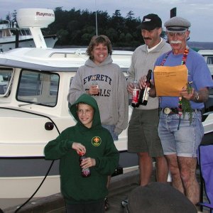 (Pat Anderson) Chris, Janet, Nick, & Luna-C